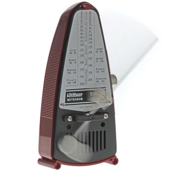 Wittner Metronom 834 Taktell Piccolo Rot mit personalisierter Gravur