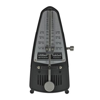 Wittner Metronom Taktell Piccolo mechanisch Schwarz