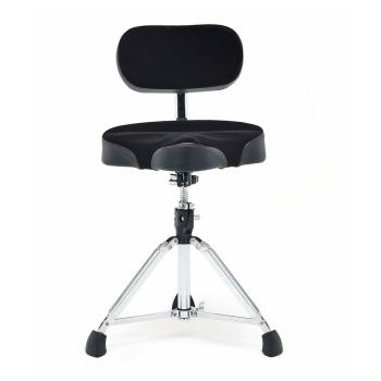 Gibraltar 9608MB Schlagzeughocker mit Lehne und Sticks