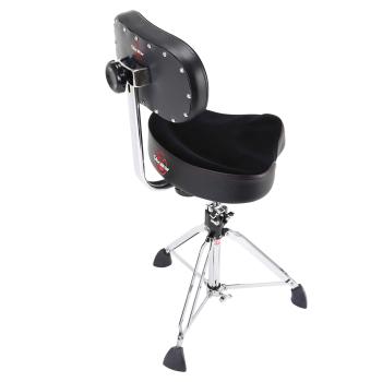 Gibraltar 9608MB Schlagzeughocker mit Lehne und Sticks