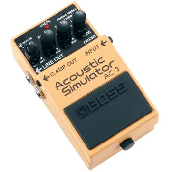 Boss AC-3 Acoustic Simulator Effektgerät mit Kabel