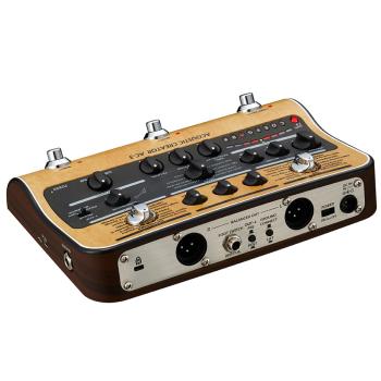 Zoom AC-3 Effektgerät mit Klinkenkabel 3m