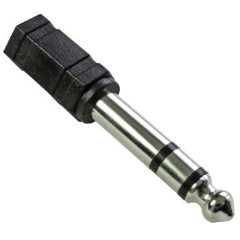 keepdrum ADA059 Klinken-Adapter 3,5mm Buchse zu 6,3mm 2-STÜCK