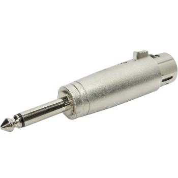 keepdrum ADP11 XLR Female - 6,3mm Klinke Stecker Male Adapter