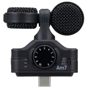 Zoom AM7 Mikrofon für USB-C Geräte mit Tasche