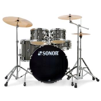 Sonor Schlagzeug AQX Stage Set BMS mit Zubehör