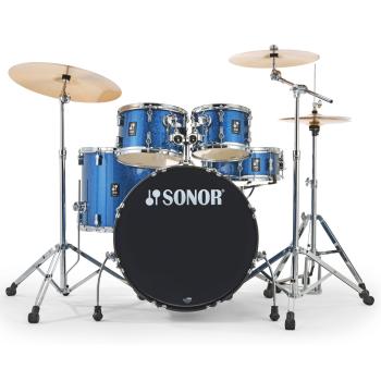Sonor Schlagzeug AQX Stage Set BOS mit Zubehör