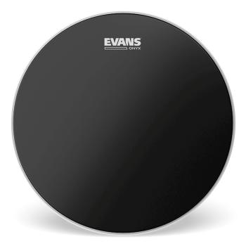 Evans B14ONX2 Onyx Pitch Black Tom Fell Zweilagig 14