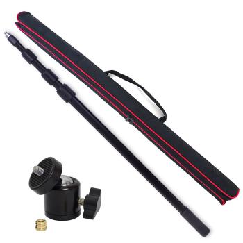 keepdrum Tonangel 3,8m mit Kugelgelenk-Adapter