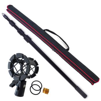 keepdrum Tonangel 3,8m mit Mikrofon-Spinne