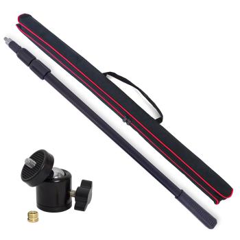 keepdrum Tonangel 2m mit Kugelgelenk-Adapter