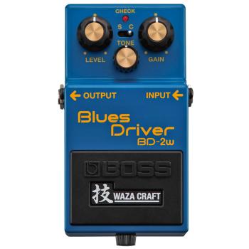 Boss BD-2W Blues Driver Waza Craft mit Netzteil