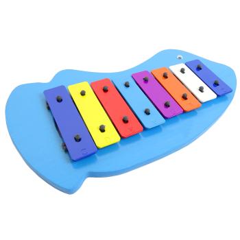 keepdrum Fisch Glockenspiel mit Notenheft
