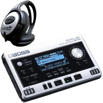 Boss BR-80 Mehrspur Recorder mit Kopfhörer