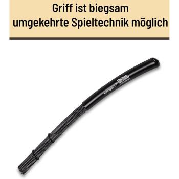 Schlagwerk BRC03 Cajon Brush Besen Elasticks Nylon