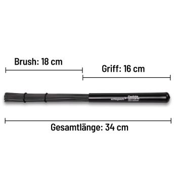 Schlagwerk BRC03 Cajon Brush Besen Elasticks Nylon