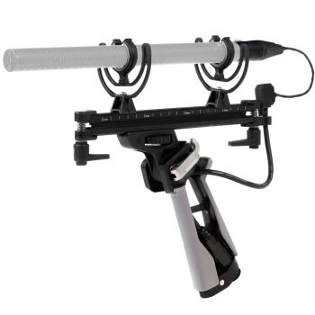 Rode NTG-2 mit Blimp Windschutz mit Kopfhörer