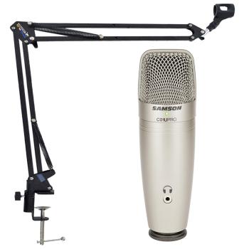 Samson C01U Pro USB Mikrofon mit Gelenkarm