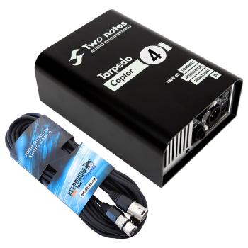 Two Notes Torpedo Captor 4 Loadbox mit XLR-Kabel
