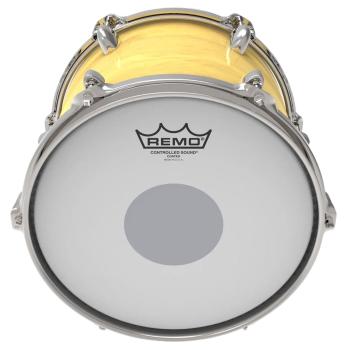 Remo CS-0114-10 Black (Dot) coated Snare Fell 14 Zoll