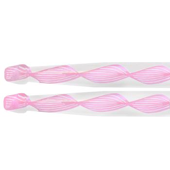 keepdrum DA-P Acryl Drumsticks 5B transparent 1 Paar Pink