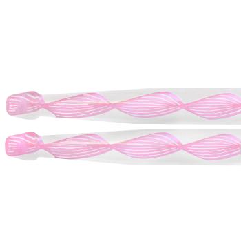 keepdrum DA-P Acryl Schlagzeugstöcke 5B  Pink mit Schlüsselanhänger Pink Flieder