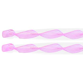 keepdrum DA-P Acryl Drumsticks 5B transparent 1 Paar Pink