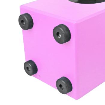 keepdrum Junior Cajon Pink mit Tasche mit Sitzpad Pink