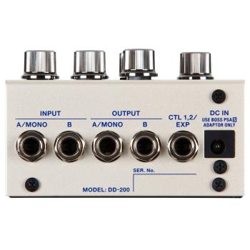 Boss DD-200 Digital Delay mit BMIDI-1-35 mitPatchkabel