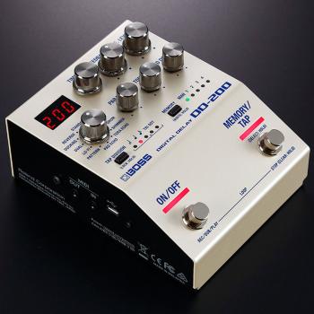 Boss DD-200 Digital Delay Effekt-Gerät mit Netzteil