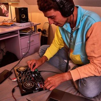Hercules DJ Learning Kit DJ-Set mit Ständer Schwarz