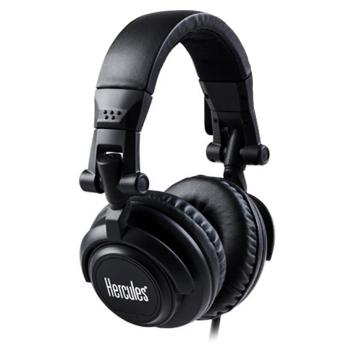 Hercules DJ Starter Kit DJ Set mit Ständer Schwarz