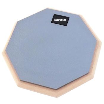 keepdrum DP-GY8 Practice Pad Grau mit Stativ und Sticks