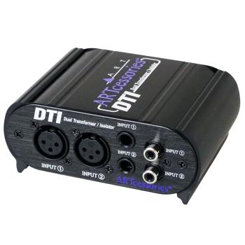 ART DTI passive DI-Box mit XLR-Mikrofonkabel