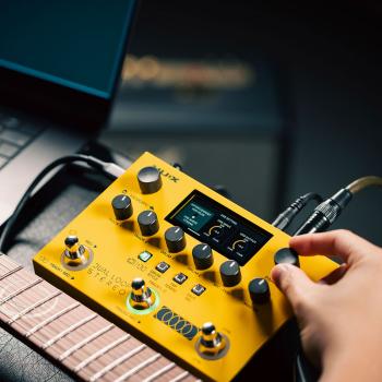 Nux Effektgerät Dual Loop Stereo Looper-Pedal mit Kabel