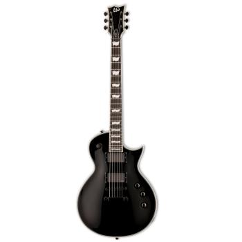 ESP LTD EC-401BK E-Gitarre Schwarz mit Kabel