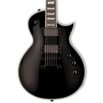 ESP LTD EC-401BK E-Gitarre Schwarz mit Kabel