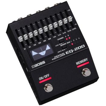 Boss EQ-200 graphischer Equalizer mit Netzteil 9V