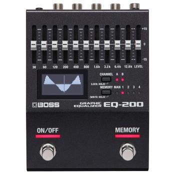 Boss EQ-200 graphischer Equalizer mit Netzteil 9V