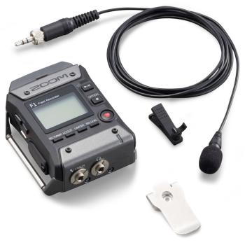 Zoom F1-LP Audio-Recorder mit Mikrofon mit Soft-Case