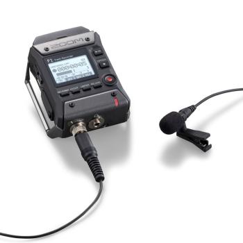 Zoom F1-LP Audio-Recorder mit Mikrofon mit Soft-Case
