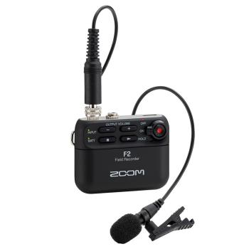 Zoom F2 Field-Recorder mit Soft-Case