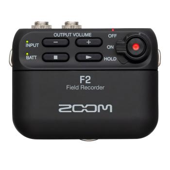 Zoom F2 Field-Recorder mit Soft-Case