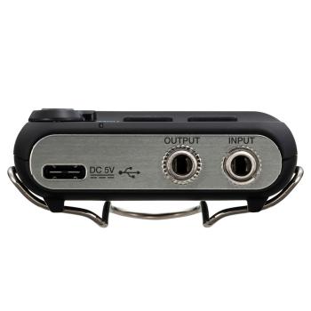 Zoom F2 Field-Recorder mit Fell-Windschutz