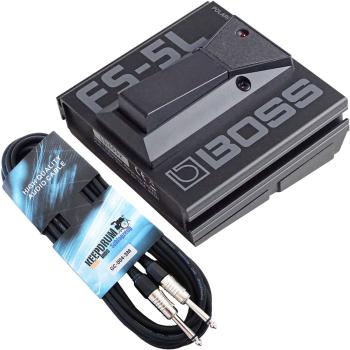 Boss FS-5L Fußschalter Footswitch mit Klinkenkabel 3m