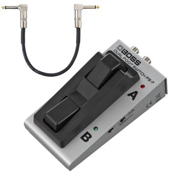 Boss FS-7 Dual Footswitch mit Patchkabel 30cm