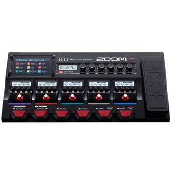 Zoom G11 Multi-Effektgerät mit 3m Klinke Kabel