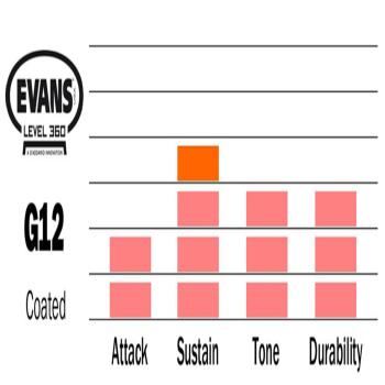 Evans ETP-G12CTD-S Fell Set G12 Serie 12-13-16