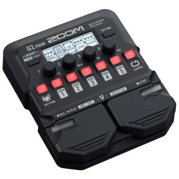 Zoom G1 FOUR Multi-Effektgerät mit Netzteil