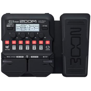 Zoom G1X FOUR Multi-Effektgerät für Gitarre